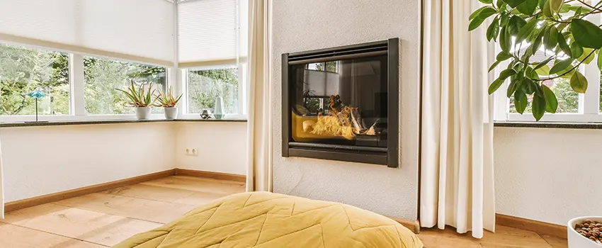 Residential Fireplace Ceramic Glass Installation in Midvale, UT