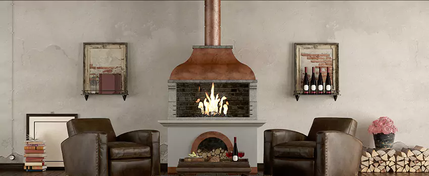 Thelin Hearth Products Providence Pellet Insert Fireplace Installation in Midvale, UT