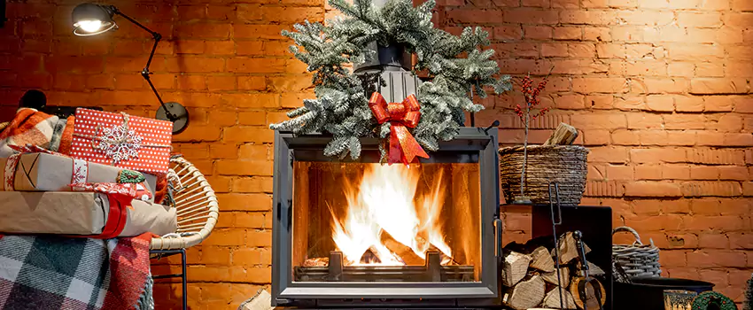 Travis Industries Linear Gas Fireplace Installation in Midvale, Utah