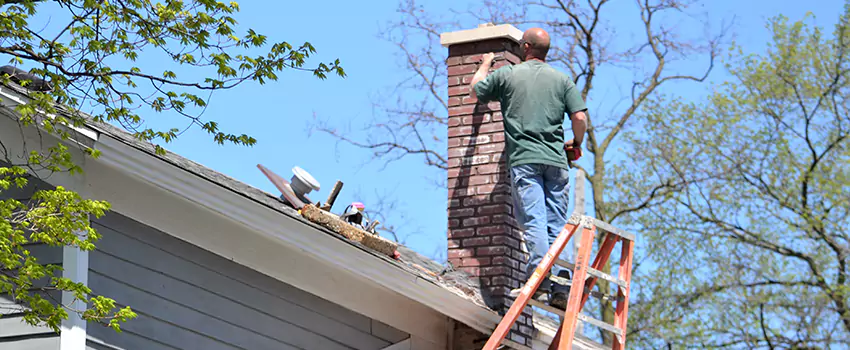 Vinyl and PVC Chimney Flashing Installation in Midvale, UT