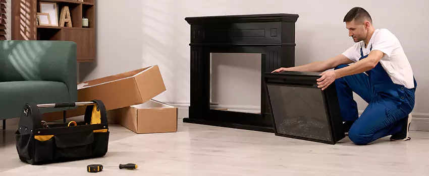 Old Rusted Metal Fireplace Repair And Replacement in Midvale, UT